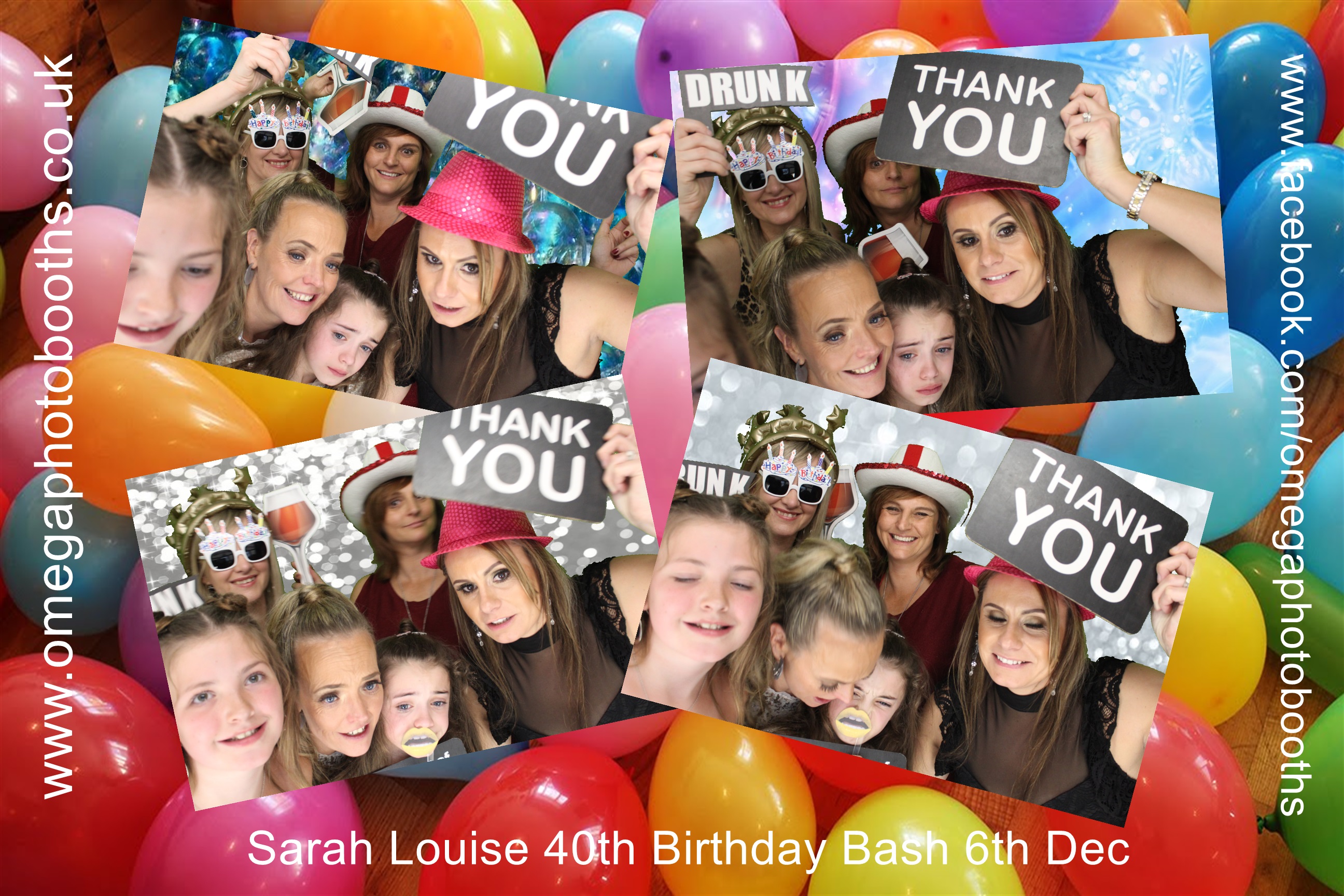 Sarah Louise 40th  | View more photos from the event at gallery.omegaphotobooths.co.uk/u/Omega-Photobooths/Sarah-Louise-40th